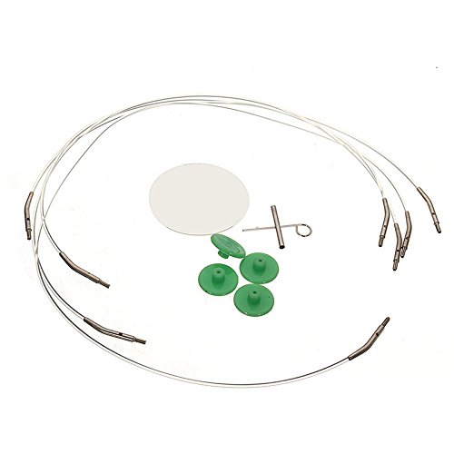 lzn 13 Größen/Set Austauschbar Aluminum Rundstricknadeln äkelnadeln Stricknadeln 2.75mm-10mm - 3