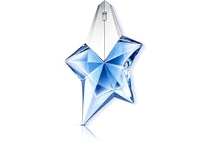 Mugler Angel, Eau de Parfum, Gourmand Oriental Fragrance With Bergamot, Praline, Patchouli and Vanilla Notes, Refillable Iconic Star Bottle, Perfume for Women, Travel Size Spray, 25Ml