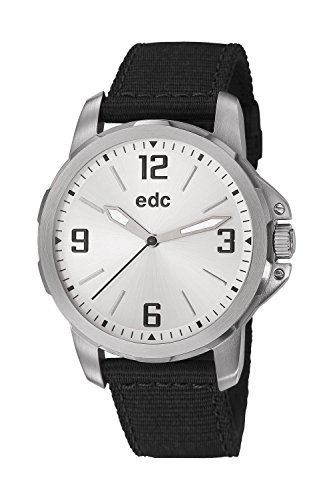 edc by Esprit Herren-Armbanduhr XL bold scouter Analog Quarz Plastik EE101071003