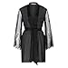 Produktbild Hunkemöller Damen Kimono Chiffon Fine Lace Schwarz M/L137743