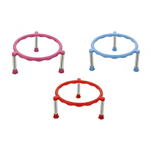 Happy Home Products Plastic Pot Stand, Multicolour, 1 Piece