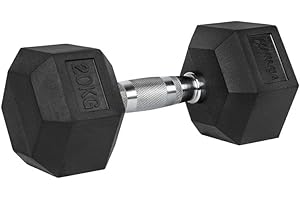 VirtuFit Hexagon - Mancuerna (20 kg, por unidad)