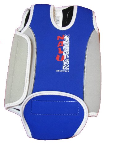 Baby Wetsuit Swimming Wet Suit Warm 0-6 BLUE