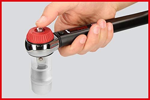 KS Tools 516.1422 Llave dinamométrica, con Cabeza Pulida, 60 Dientes (10-50 NM, 3/8