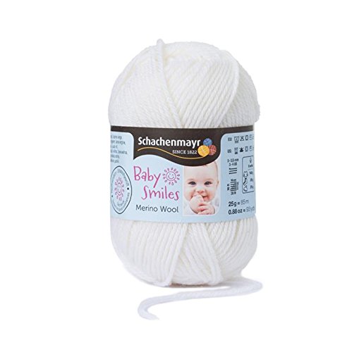 Schachenmayr 9807396-01002 Merino Wool Natur Handstrickgarn, Wolle, 10 x 4.5 x 4.5 cm