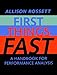 First Things Fast: A Handbook for Performance Analysis (English Edition) by 