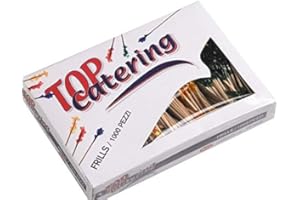 Leone Horeca Stuzzicadenti con Frangia Frills, Multicolore, Taglia Unica