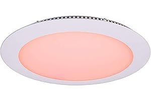 BILL GOFF INC. KIT faretto incasso pannello slim 24V LED 16W RGB luce cromoterapia box doccia multicolore giochi di luce Dimmerabile bassa tensione 24v luce diffusa