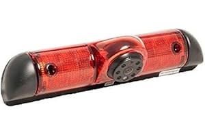KNRAGHO Auto Dritte Dach Top Mount Bremsleuchte Kamera Bremslicht Rückfahrkamera für Citroen Jumper/FIAT DUCATO X250 / Peugeot Boxer