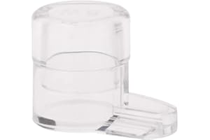 ZIRAN Qiuxiaoaa Fourmi Fourrisseur Zone d'alimentation en Eau pour Fourmi Nid Maison Ferme Acrylique Rond Potable Abreuvoir Transparent