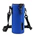 Produktbild TianranRT 1000ML Wasser Flasche Träger Isoliert Abdeckung Tasche Halter Strap Beutel Outdoor (Blau)
