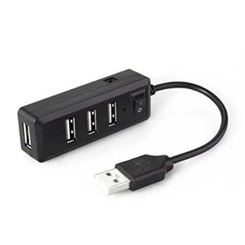 Hosaire USB-Separator Kreativ USB 2.0 Splitter,4 USB Schnittstelle - 4