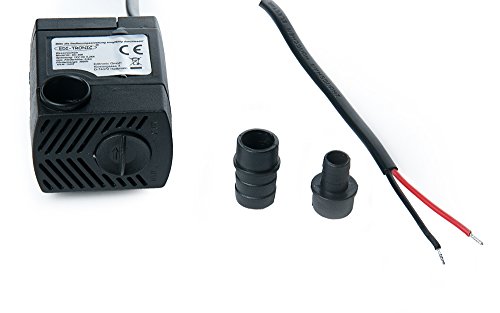 12V Wasserpumpe 3W 260l/h Teichpumpe Gartenteichpumpe Pumpe Garten Teich Wasser Tauchpumpe Aquariumpumpe - 5