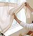 Produktbild Handmade Natural Cotton Cafe Curtain, Kitchen Curtain Valances, European Rural Fashion Window Curtain for Home, One Piece 50(w)x130(l)cm by korea by Korea