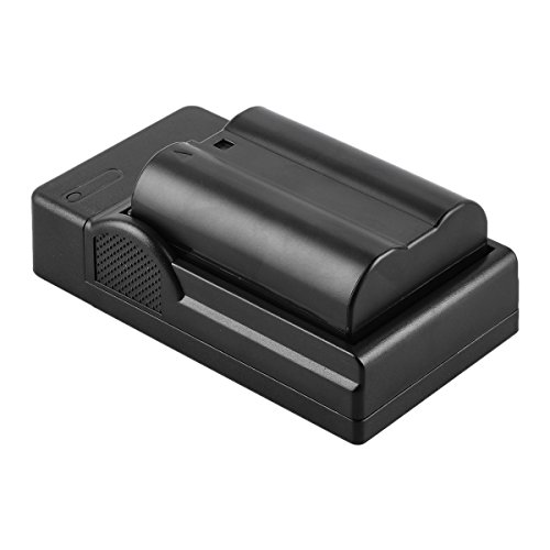 BPS Nikon EN-EL15 Batterie de Remplacement avec Chargeur pour Cam  ra Nikon D810 D800E D800 D750 D610 D7200 D7000 D7100