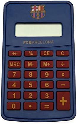 FC Barcelona Official Football Gift Pocket Calculator - A Great Christmas / Birthday Gift Idea For Men And Boys