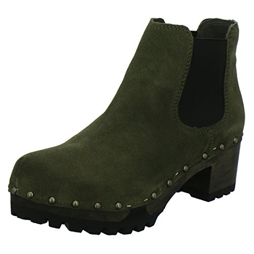 Preisvergleich Produktbild Softclox Damen Stiefeletten Isabell S 3358-green Oliv 314538