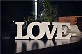 Rainbow Fox PVC Material LOVE Sweetheart Table Decor Holzbuchstaben Wörter Hochzeit Dekoration / Geschenk Ceremonial Décor
