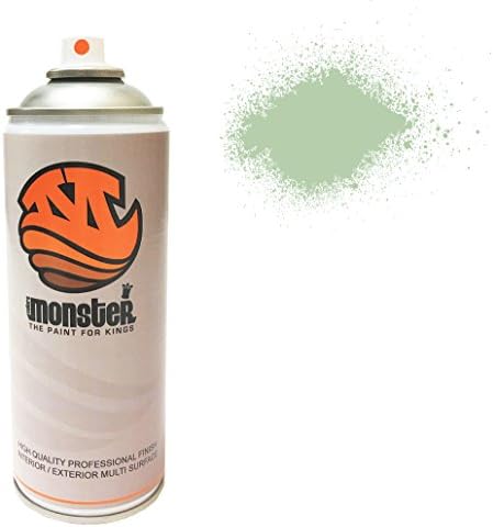 Monster Premiere GlossFinish Pastel Green RAL 6019 Spray Paint, All Purpose Interior/Exterior, Art, Crafts, auto, Home Furniture, 400ml