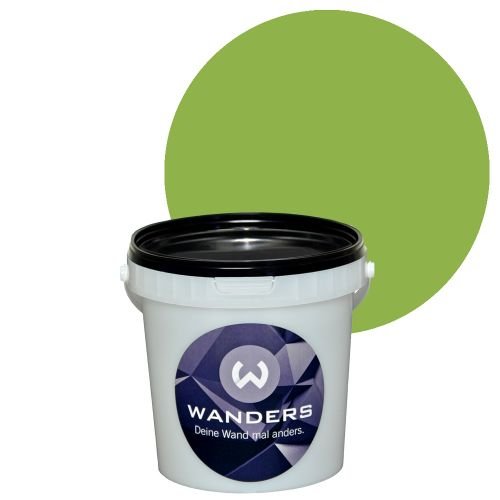Wanders Tafel-Farbe Tafelfarbe matt-grün hellgrün Wand-Farbe Tafel-Lack 1 Liter