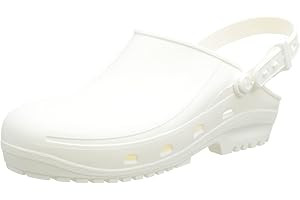 REPOSA Max - Zoccoli Sanitari Donna e Uomo in Gomma con Suola Antiscivolo SRC, Ciabatte Sanitarie Anatomiche con Laccetto Regolabile, Scarpe Sanitarie Sterilizzabili Antishock Traspiranti Leggere