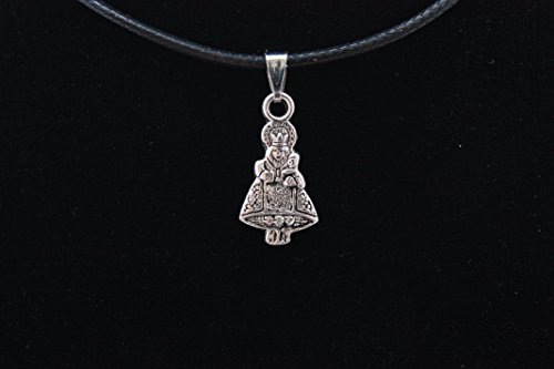 Colgante en Zamak metalizado y Acero, Virgen de Covadonga (La Santina)