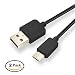 Produktbild Elitehood Micro USB Kabel [2-Pack, 3.3ft] Schnellladekabel Ladekabel Geflochtenes für Android Smartphones, Samsung Galaxy, HTC, Huawei, Sony, Nexus, Nokia, Kindle - 1M