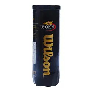 Wilson US Open Tennis Ball, Pack of 3 (Yellow) Standard Size