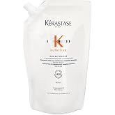 K&eacute;rastase Nutritive Bain Satin Riche Refill Moisturizing Shampoo 500ml | Hydrating shampoo refill. Intense nourishment for dr