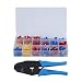 Produktbild Crimpzange Kabelschuhe Set 175 Stück Crimpzange Verbinder - Blau