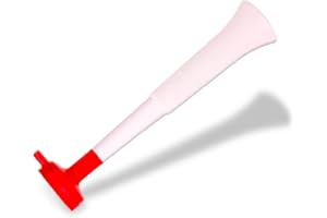 FUN FAN LINE - Pack x3 trompettes en Plastique Vuvuzela. Accessoire pour Le Football et Les célébrations Sportives. Avertisseur sonore pour l'animation.