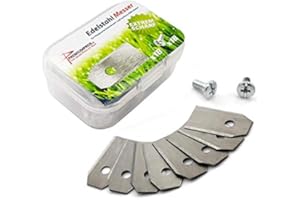 PREMIUMPREIS.DE DER BESTE PREIS IM NETZ 18 Lames de rechange pour Husqvarna Automower & Gardena robot tondeuse 0,75 mm (18)