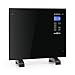Produktbild Klarstein HT006GL Elektroheizung Heizkonvektor (max.1000 Watt, bis 40 m³, Glasfront mit Sicherheitsglas, Touchdisplay, Timer, Wandmontage möglich) schwarz
