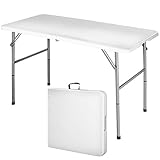 🍻【Vielseitig einsetzbar】Unser Klapptisch hat eine Vielzahl von verschiedenen Anwendungen. Er ist besonders ideal für Outdoor-Aktivitäten wie Camping, Picknick, Flohmärkte, Grillen, Buffets, Spielgruppen usw.