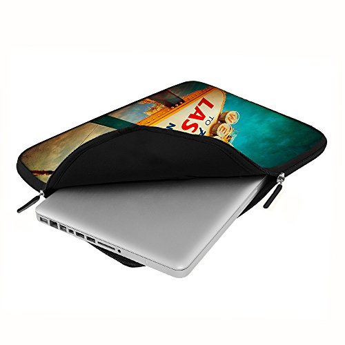 PEDEA Design Schutzhülle Notebook Tasche bis 13,3 Zoll (33,7cm), Las Vegas - 2