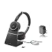 Produktbild Jabra Evolve 75 Bluetooth Headset Bundle | UC Version | Active Umweltfreundliche Abbrechen | Bonus AC Adapter und USB-Dongle | kompatibel mit Softphones, Smartphones, PC/Mac