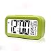 Produktbild SUNNY KEY-Uhr@Stempeluhr Bell Studenten drei Gruppen smarter Nachttisch nachtleuchtenden Wecker kreative stumm elektronische Uhr , green