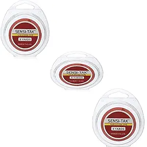 WALKER TAPE Sensi-Tak Tack Red Liner Roll Tape 3/4