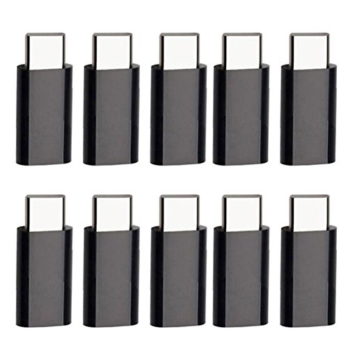 Bluestercool USB 3.1 Type-C Male to Micro USB Female Converter USB-C Adapter (10 ×)