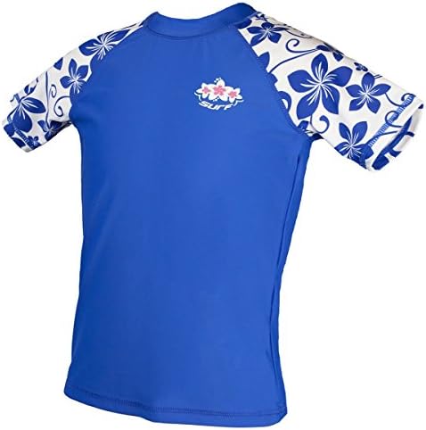 Girls UV Sun Protection Rash Vest UPF 50+ Lapis Blue