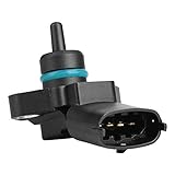 【Ausgezeichnet und Langlebig】Der Kfz-Drucksensor besteht aus hochwertigem ABS-Material. ABS hat eine gute Verschleißfestigkeit, hohe Temperaturbeständigkeit, Korrosionsbeständigkeit und Alterungsbeständigkeit, wodurch maximale Festigkeit und Haltbarkeit gewährleistet werden, so dass der Drucksensor eine lange Lebensdauer hat.