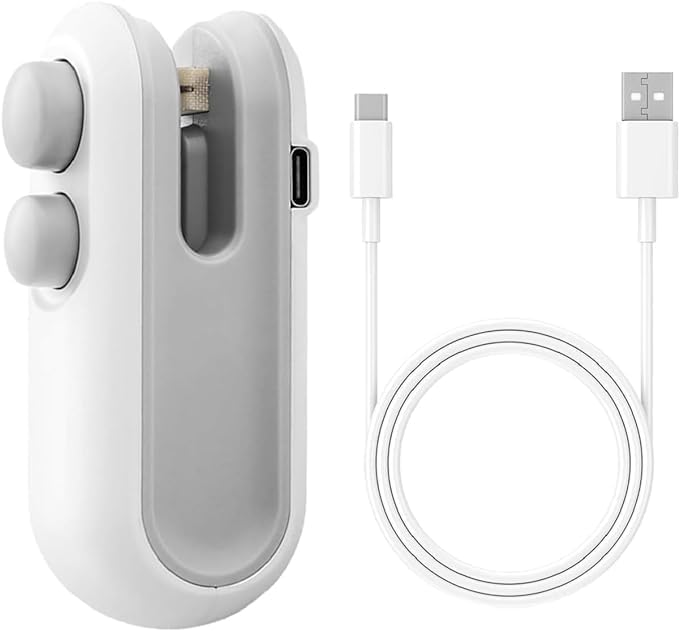 Oariv Portable Mini Handheld Sealing Machine: The Perfect 2-in-1 Bag Sealer for Fresh Snacks!