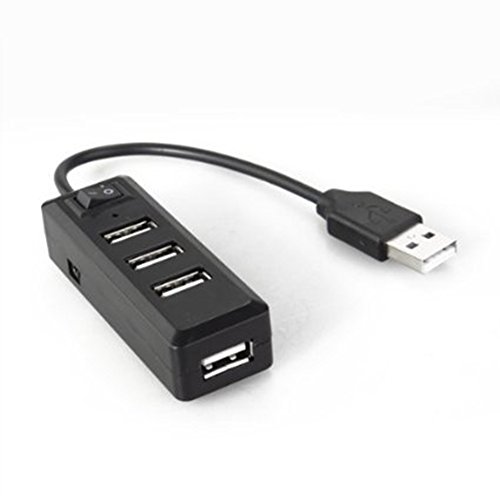 Hosaire USB-Separator Kreativ USB 2.0 Splitter,4 USB Schnittstelle