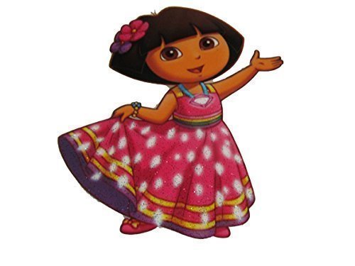 Fat-catz-copy-catz Dora the Explorer smooth style iron on heat transfer clothes patch