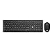Produktbild Usb-Wireless-Tastatur, Chshe®, 2,4 Ghz Usb-Wireless-Tastatur, Mauskombinationen Für Office Business, Kompatibel Mit Windows Win2000, Winnt4.0, Winxp, Win.Net, Win7/8/10, Mac Os X10.8