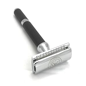 Luxury Double Edge Safety Razor - Includes 10 Wilkinson razors (2 packs of 5) - Image 4