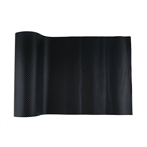Preisvergleich Produktbild BAAQII Carbon Fiber Wrap Roll Sticker for Car Vehicle Detailing 1.27M x 30cm