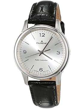 Dugena Damen-Armbanduhr Momentum XS - Funkuhren Analog Quarz Leder 4460642
