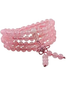Shanxing 108 Perlen Edelstein Yoga Armband Schmuck Buddha Buddhistische Tibetische Gebetskette Mala Kette Halskette