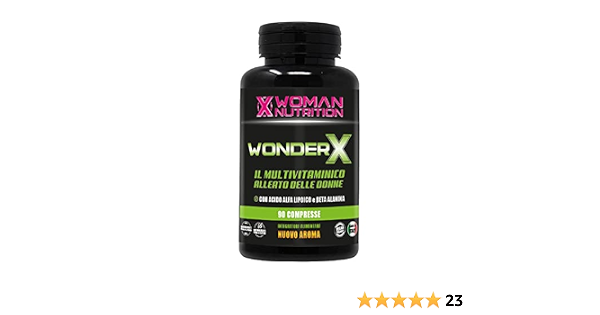 WONDER X – Multivitaminico forte ad alto dosaggio utile per energia,  sistema immunitario ed estetica della donna : Amazon.it: Salute e cura  della persona